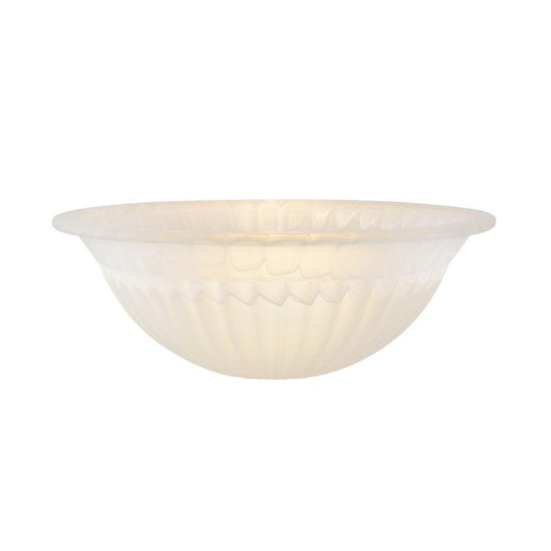 Abat-jour d'intérieur en verre 16,13 po