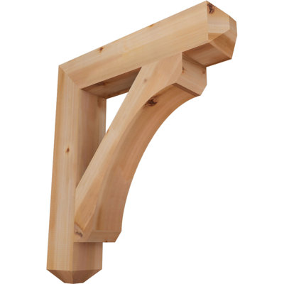 H Support en bois / corbeau