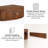 Emblyn Solid Wood Wall Mounted Shelves