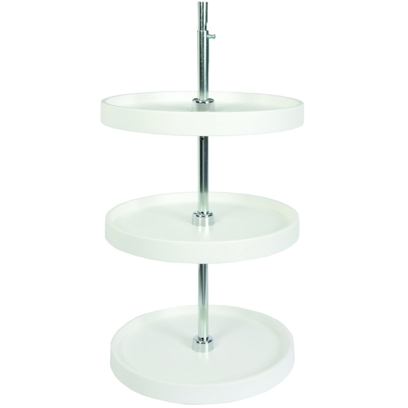 Ensemble de 3 tablettes rondes pleines