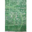 Tapis unique Shamrock / lime brodé 6 pi 11 po x 8 pi 11 po Overdye Embroidered