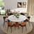 Glossy Pandora + 6pcs Black Chairs n'est pas disponible