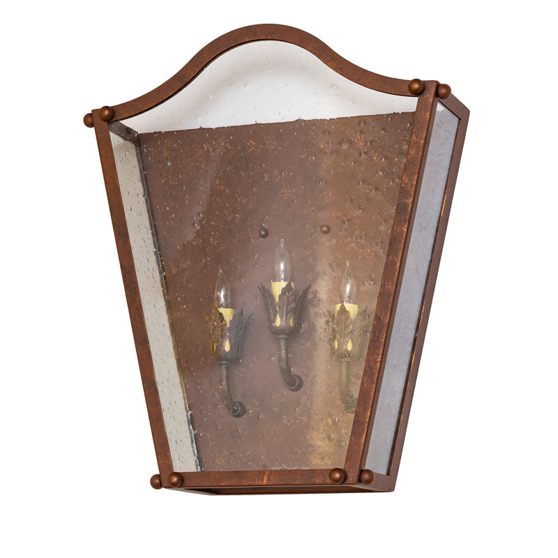 3 - Light Flush Mounted Sconce