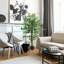 Ficus artificiel avec pot HOMcom-1790650626