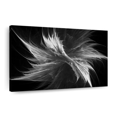 Abstract Gray Canvas Print