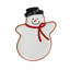 Grand plateau bonhomme de neige Winterfest