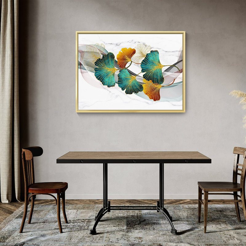 Fleurs - ensemble d'impressions sur toile flottante, H 12 po x l 16 po x P 1,6 po