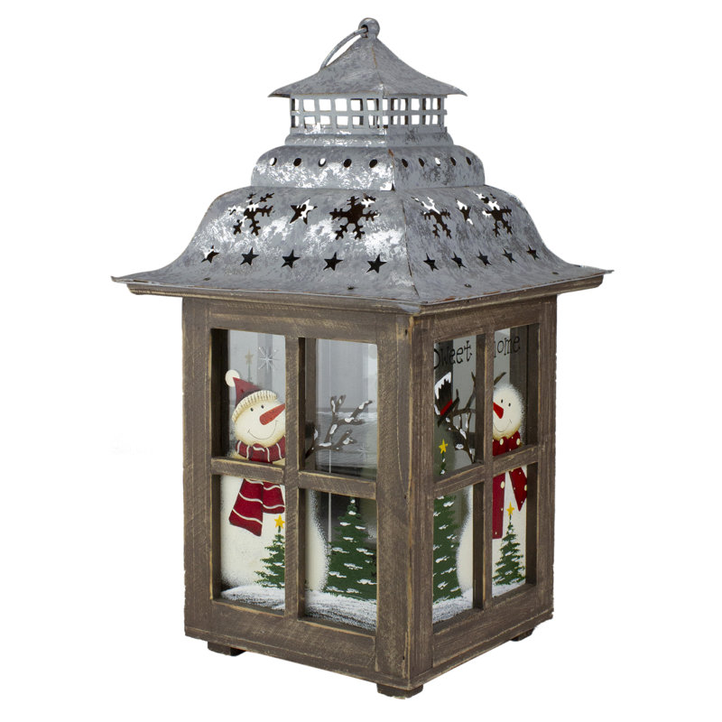 Lanterne de Noël 16,5 po