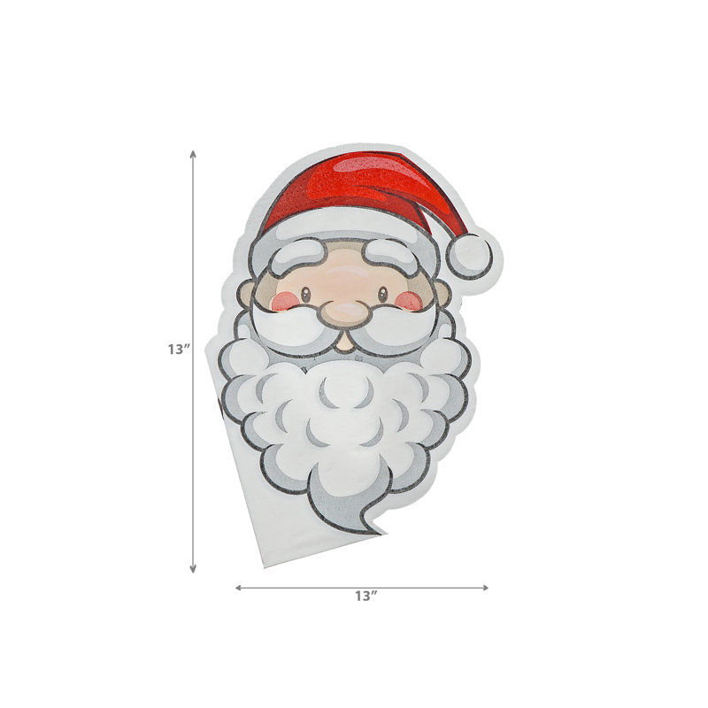 Ensemble de 12 serviettes de table 3 plis (Père Noël) - Ensemble de 6