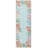 Creative Modern Decorative Carpet With Light Blue Theme, Underwater Fish And Plant Patterns-1113892764