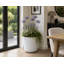 Ashley Round Egg Planter, Concrete Effect, Indoor and Outdoor Round Plant Pot with Drainage Hole-1827077040-1827077044