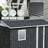 9×6 Ft Metal Garden Shed With Window & Hinged Doors