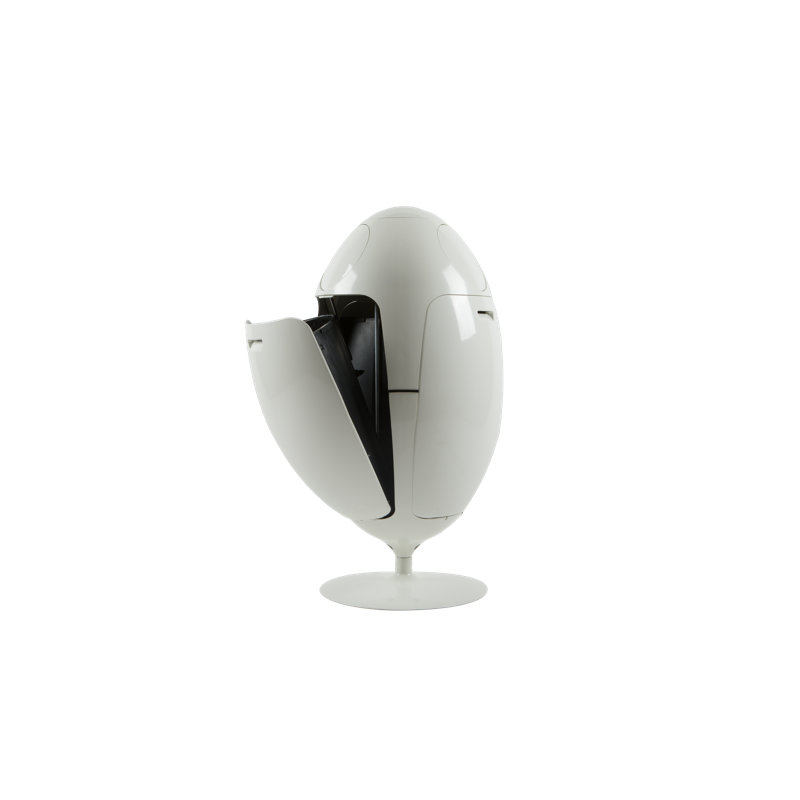 OVETTO ABS WHITE Waste Bin