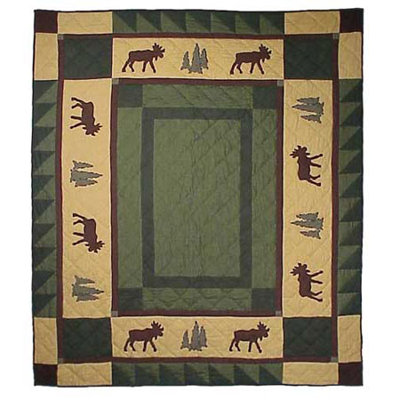 Cedar Trail Quilted Throw Blanket