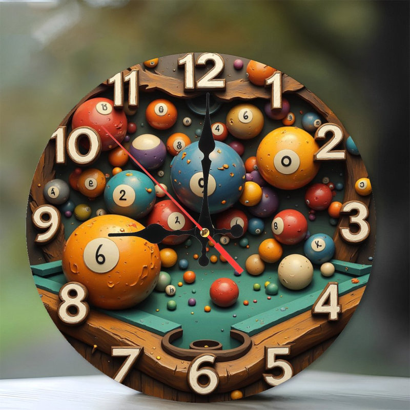 Boules de billard colorées pour jeux de billard