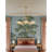 Nicole 12.75" 1-Light Crystal Rechargeable Table Lamp