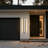 Anely Black Aluminum Rectangular Linear LED Outdoor Wall Light With Acrylic Shade-269256985