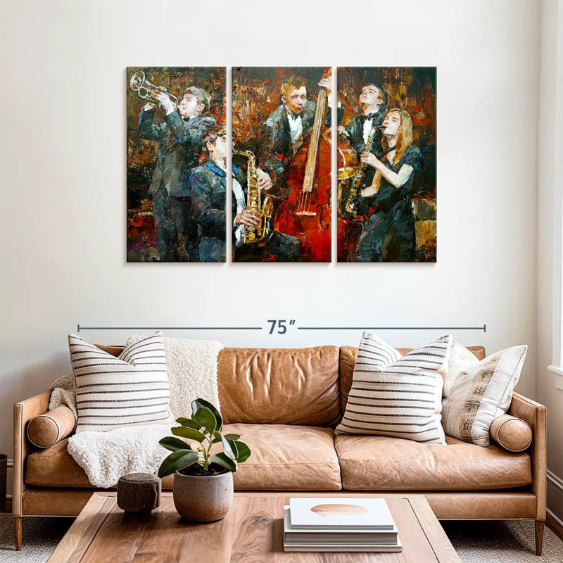 Abarca Musicians, 36" H x 57" W