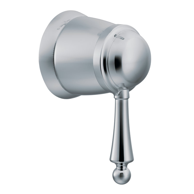 Waterhill Volume Control Faucet Trim with Lever Handle, Chrome