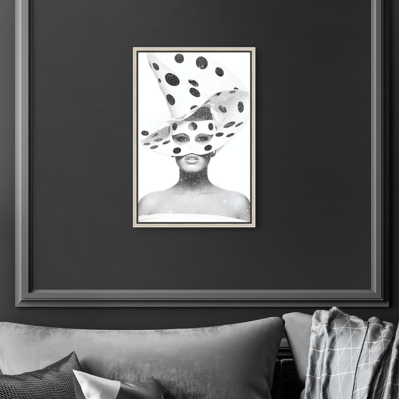 Spotted Sovereign Print by Oliver Gal, 25"H x 17"W, Silver Floater Frame