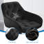 Swivel Upholstered Adjustable Height Counter Stool-1680333992