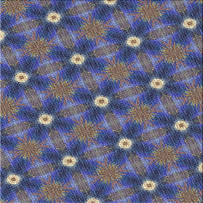 Tapis bleu