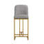 Ensemble de 2 chaises de bar de style moderne, tabourets hauts confortables avec une conception flexible pour les bars, les restaurants et les comptoirs de cuisine
