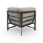 Chaise de patio modulaire d'extérieur Oltjana avec coussins Sunbrella-124235848