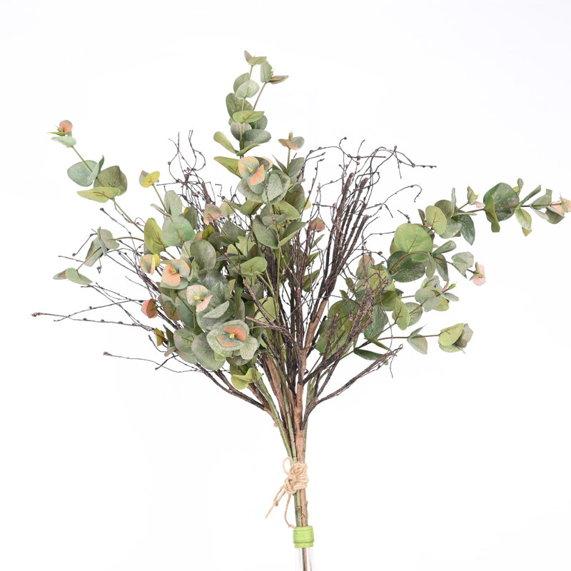 Tige de jet artificielle Jefferson, fausses branches pour remplisseur de vase, Vert