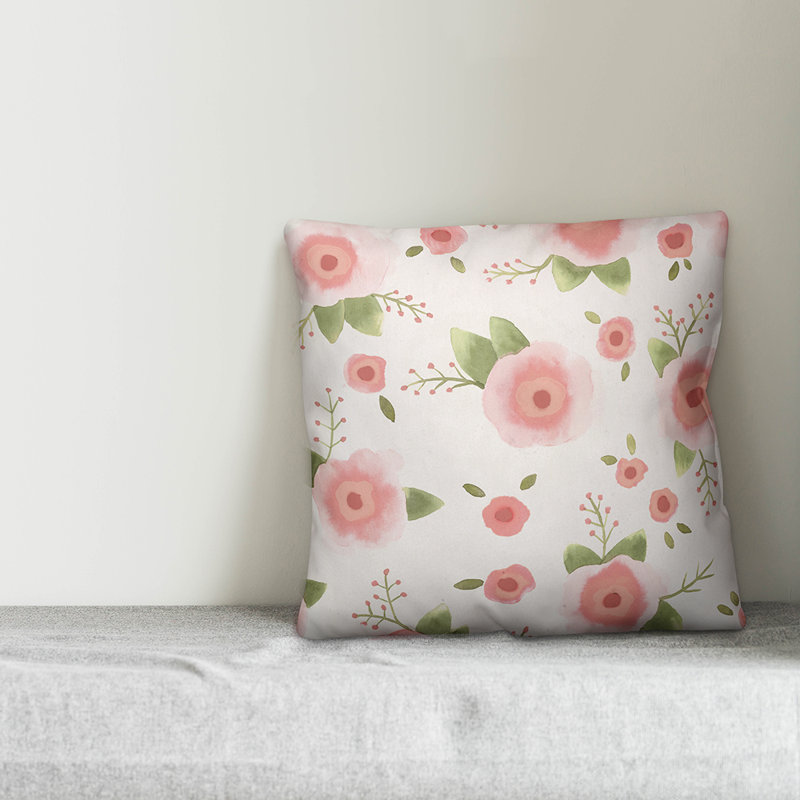  Coussin Watercolor Florals