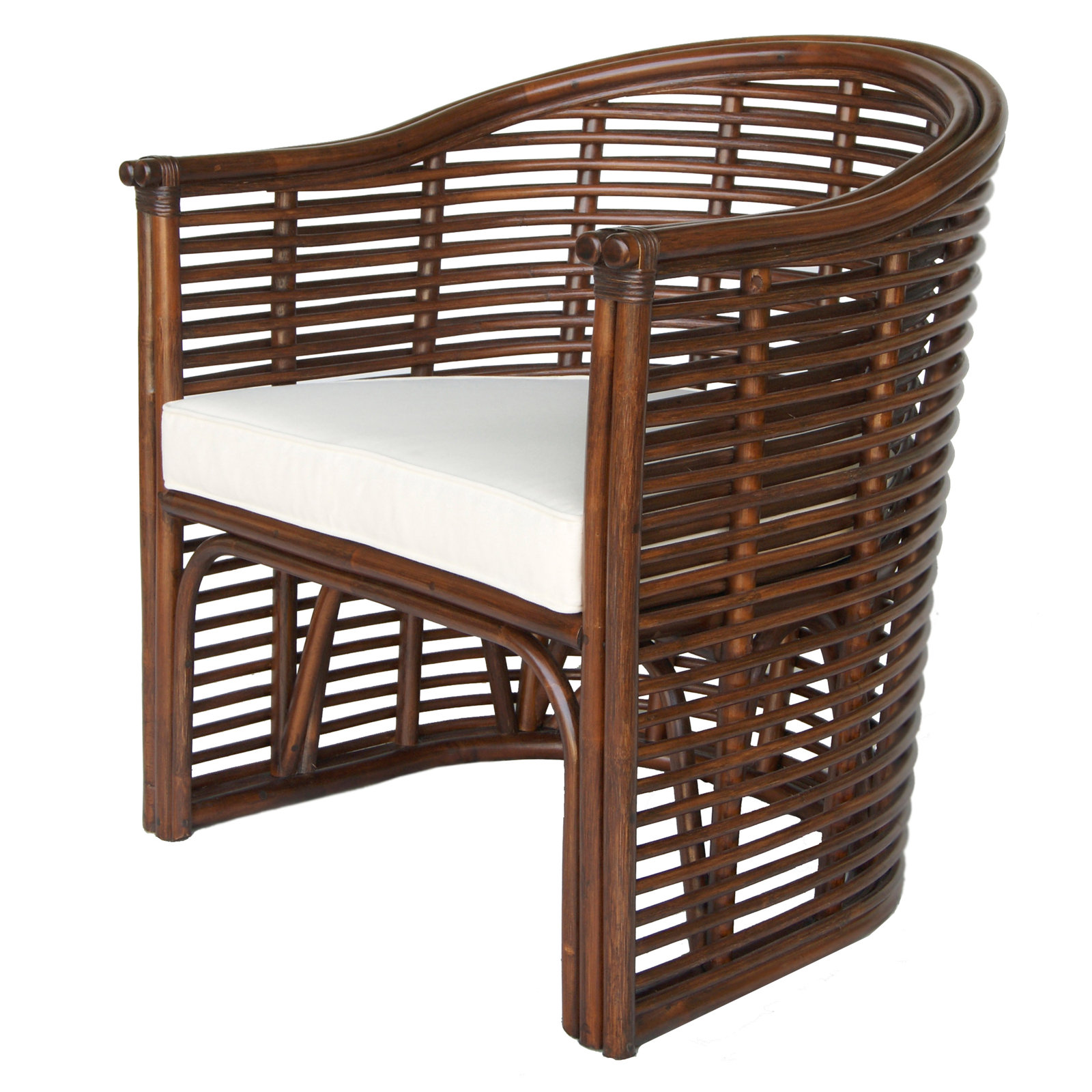 Des 29Cm Wide Fabric Barrel Chair