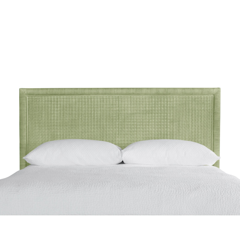 Naples Rattan Headboard, Queen, Celery