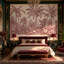 Papier peint rétro vintage Tropical-88650441-88650444