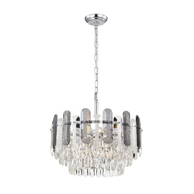 Jerelean 8 - Light Dimmable Tiered Chandelier