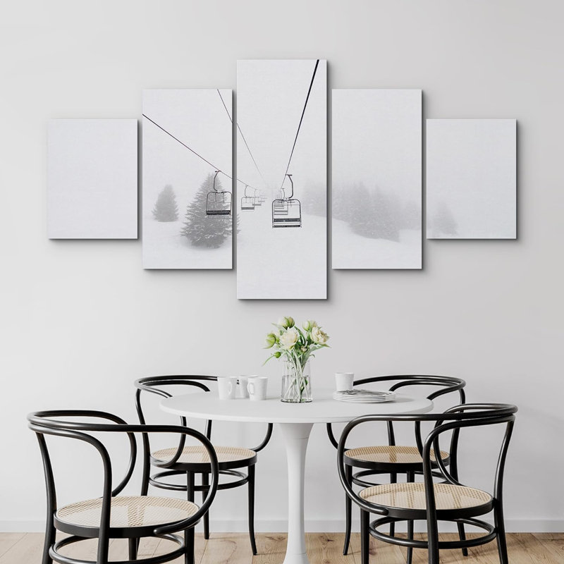 Impression sur toile 5 pièces