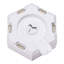 Lampe de table blanche 1,2 po Etchemin