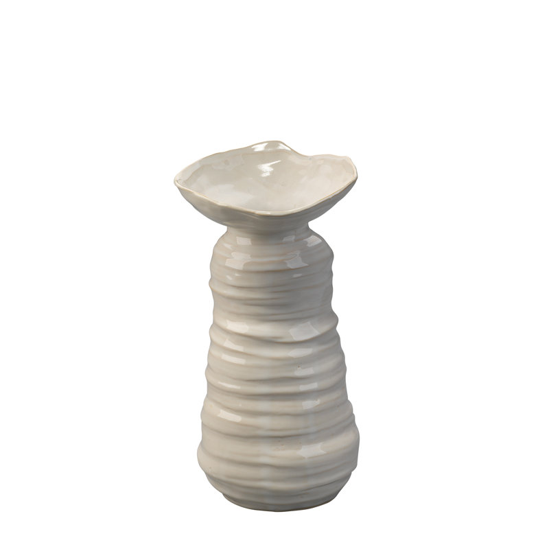 Vase de table Breondra, H 12 po x l 5,5 po x P 5,5 po