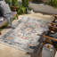 Antwian Traditional Boho Dark Blue Area Rug-1230414969