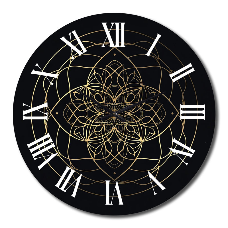 Metal Wall Clock, Extra Large