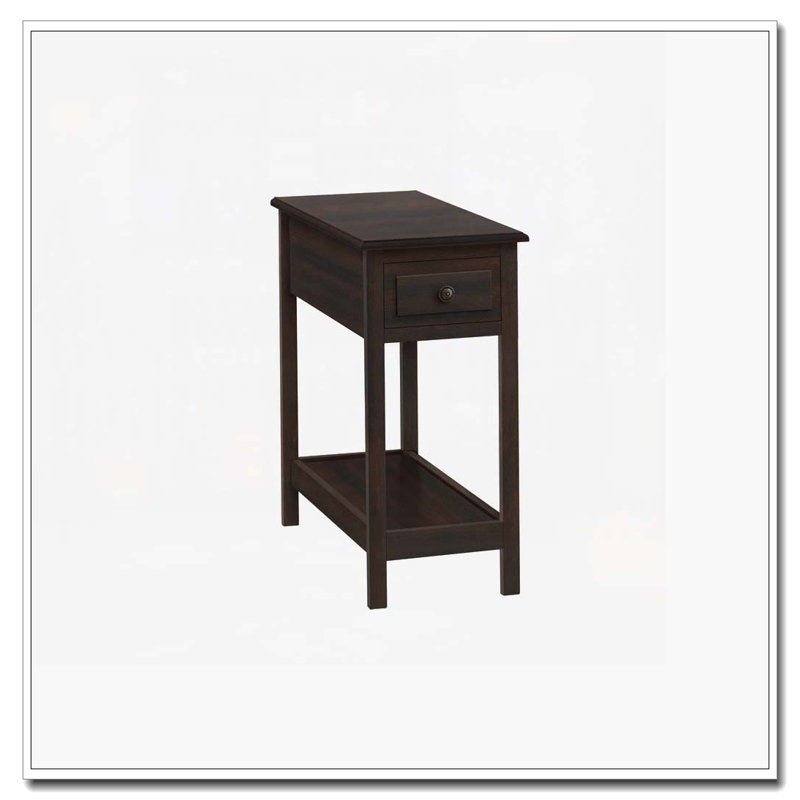 Table d'appoint avec rangement, table de bout, table d'appoint et table de chevet
