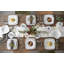 Brandermill 30 Piece Bone China Dinnerware Set, Service for 6