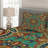 Puppy Eclectic Polyester Damask Coverlet-41895761