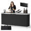 Rectangular Aluminum Patio Folding Bar Table-414283144