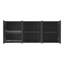 Élégante armoire murale supérieure, quatre tablettes intérieures-94239564