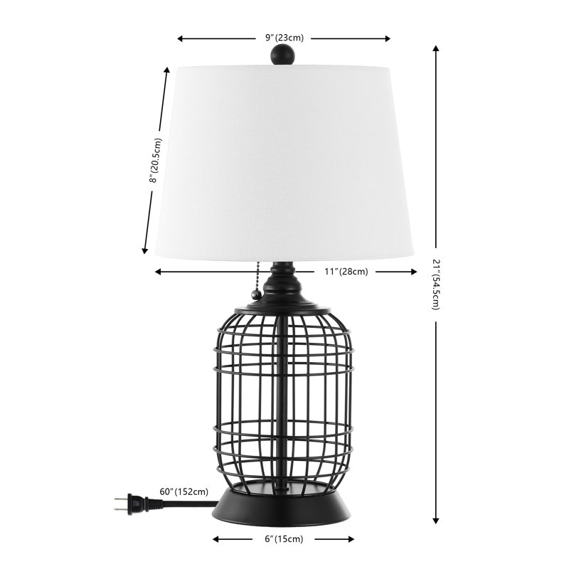 Lampe de table en métal Gristede