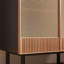 Armoire de rangement en bois massif 8 paires Vine