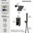 Pressure-Balanced Rainfall Shower System, High-Pressure Rain Shower Head with Handheld Spray-106893501