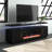Blakelee 79" TV Stand,Media Cabinet,Entertainment Stand with Electric Fireplace Included-1318983069-1307648323