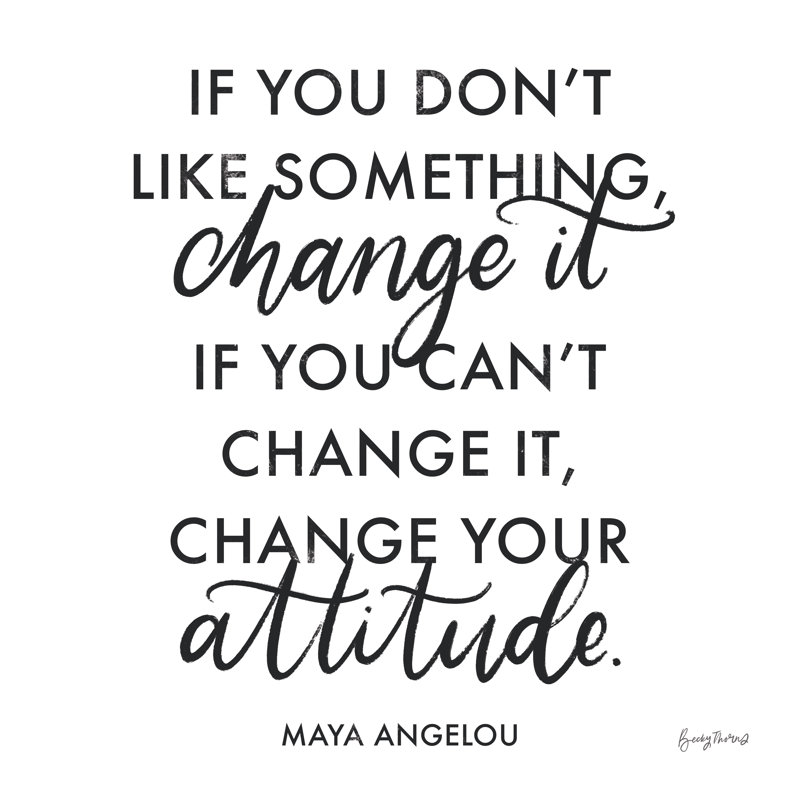 Words Of Wisdom I BW by Becky Thorns - Wrapped Canvas Print, 122cm H x 122cm W x 3.8cm D