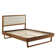 Willow Wood Platform Bed with Angular Frame